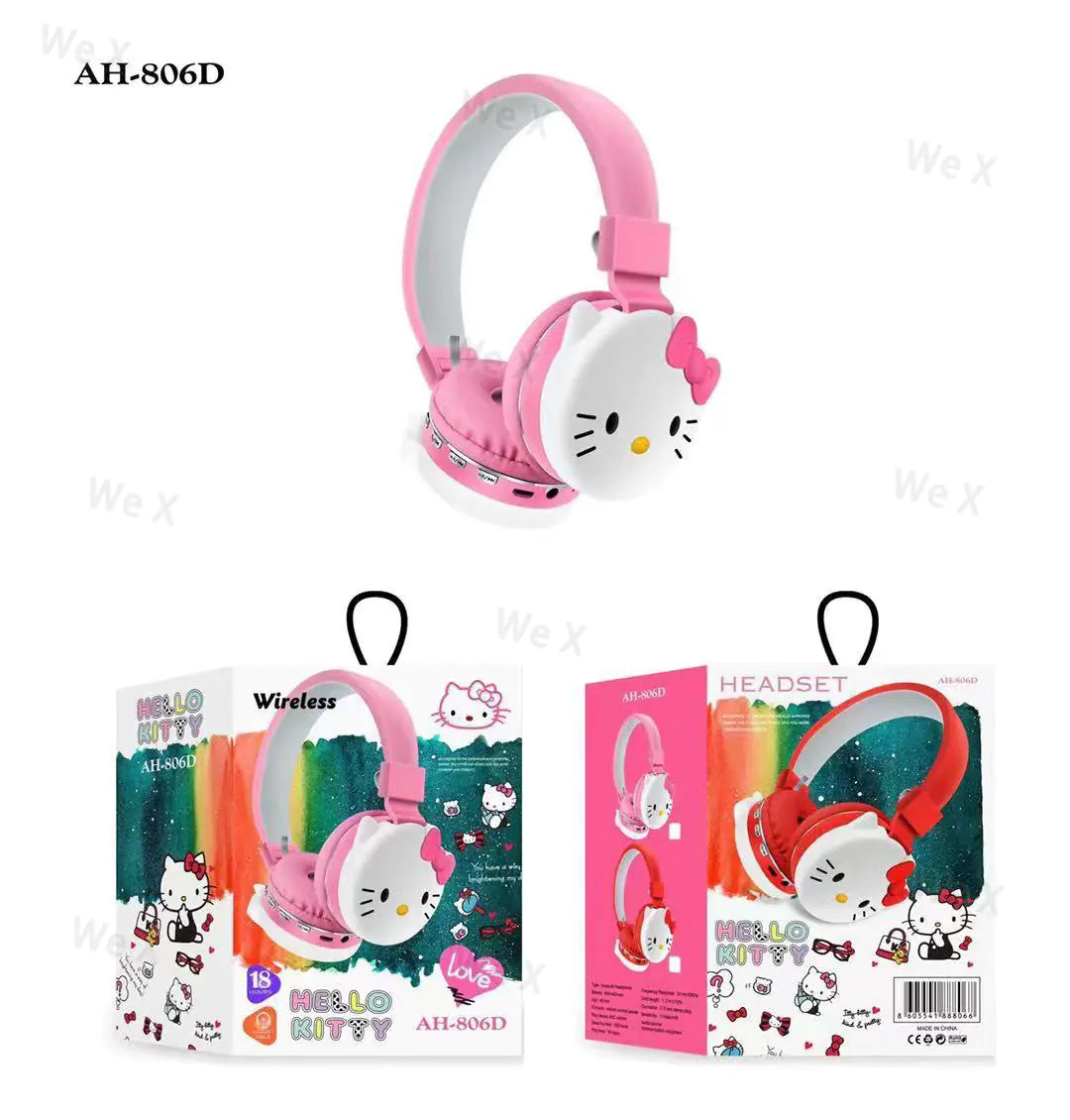 Hello kitty Foldable Wireless Headsets