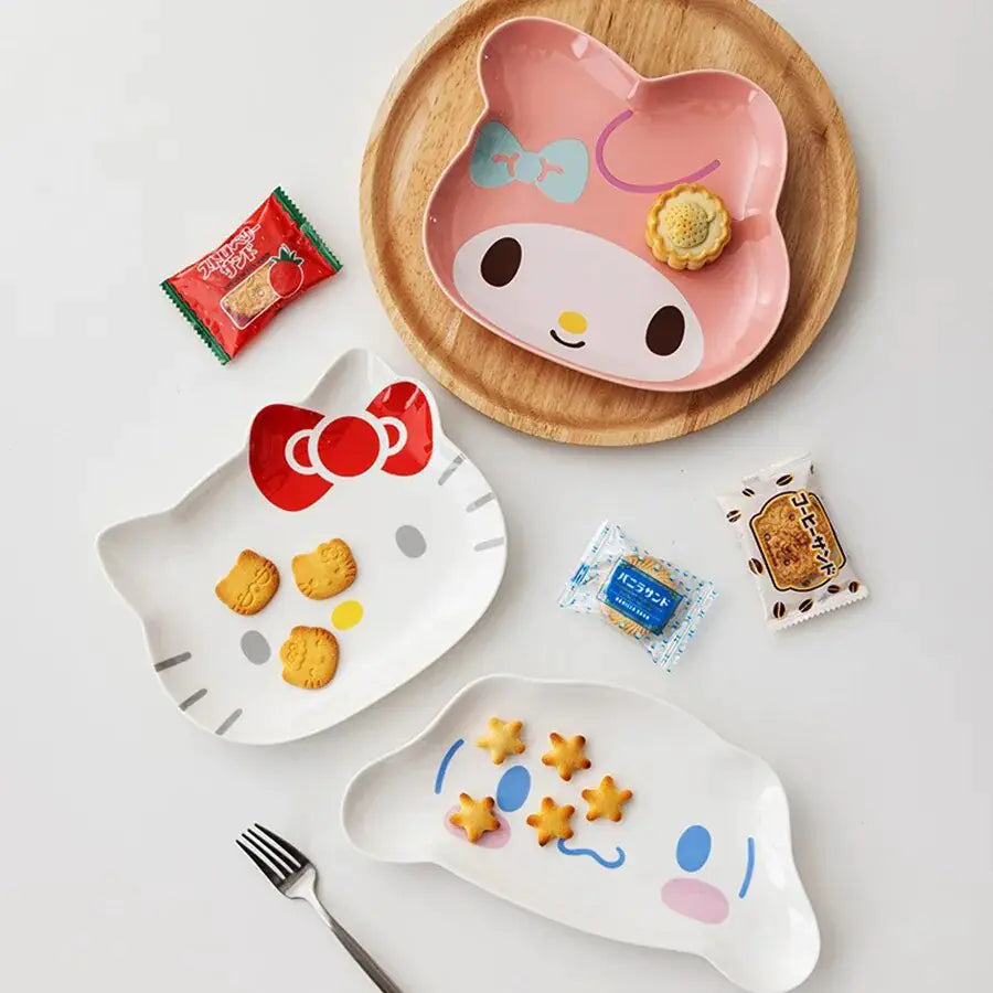 Hello Kitty Ceramic Tableware Set