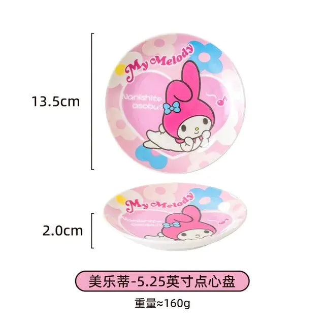 Hello Kitty Ceramic Tableware Set